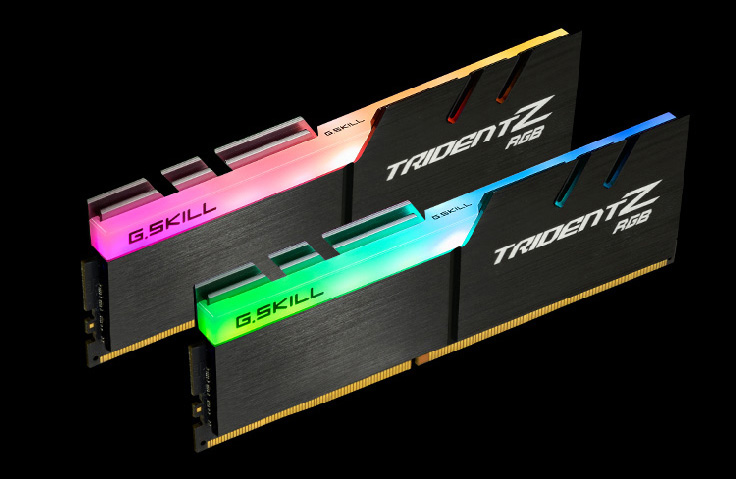G.SKILL TridentZ RGB Series 64GB (4 x 16GB) DDR4 3200 (PC4 25600 
